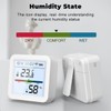 Hsthe Sea Room Thermometer Hygrometer, Digital Bluetooth Indoor Humidity Meter