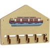 Azeeda 'Canal Boat' Wall Mounted Key Hooks/Holder (WH00048251)