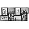 Malden International Designs Puzzle 8-Way Opening Plastic Picture Frame Collage,