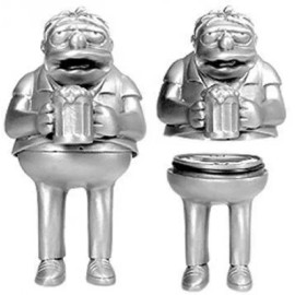 Simpsons Barney Gumble Pewter Figure Bottle Opener