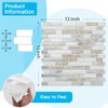 Art3d 10-Sheet Heavy-Duty Peel and Stick Backsplash, Waterproof Wall Tiles