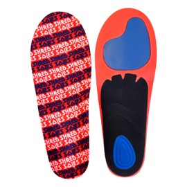Shred Soles - Plantillas para botas de snowboard (máximo rendimiento y comodidad), Large M 9.5-11 W 10.5-12
