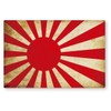 Reflective Sticker Workshop Flag Sticker (Antique) Rising Sun Flag (M)