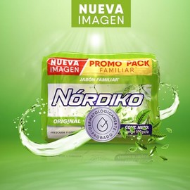 NORDIKO Original 4 Pack Jabón En Barra Frescura y Limpieza 100g