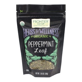 Frontier Co-op Organic Cut and Sifted Peppermint Leaf 2.05oz