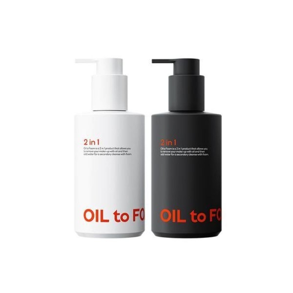 Half Club/ Two-in-One Oil to Foam 200ml Red/Black (2ea) /