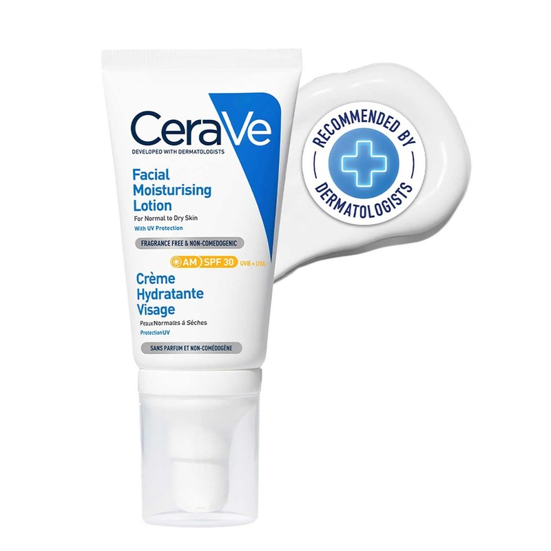 Cerave Loción Hidratante de Rostro Fps30 52ml Hidratante Facial Diario