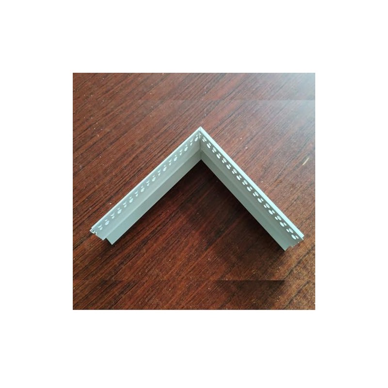 Besseto 2Pair/4PCS Baseboard LED Aluminum Channel Inner Corner, L-Shape Angle