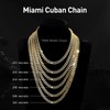 waitrose Cuban Link Chain for Men 7mm Gold Chain for