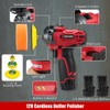 Cordless Buffer Polisher, 12V Mini Wax Buffer & Sander with