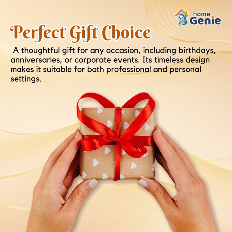 Home Genie Crystal Globe | Premium Quality Crystal Sphere |