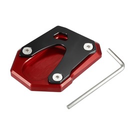 QUARKZMAN 1 Set Motorcycle Side Stand Pad Red for Honda Monkey 125
