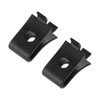 sourcing map 40 Pcs Shelf Bracket Clips, Cabinet Shelf Clips