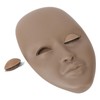 3pcs Eyelash Mannequin Head Lash Extension Training Practice Head with
