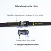 BAIWOAK Quick Release Buckles 15mm/20mm/25mm/32mm/38mm/50mm, Double Adjustable Plastic Buckle Clips