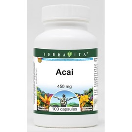 Acai - 450 mg (100 Capsules, ZIN: 518811) - 3 Pack