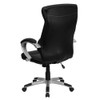 Flash Furniture High Back Black LeatherSoft Executive Swivel Office Chair