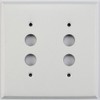 Classic Accents Painted Stamped Steel Switch Plates - (2 Gang