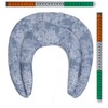 Johanniskern Neck Pillow with Chambers Used Look Grey/Blue Neck Pillow