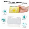 VICASKY 1 Set Dishwashing Soap Holder Press Soap Dispenser with