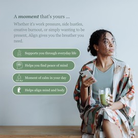 ALIGN MATCHA - Ceremonial Matcha 50g 42 Servings, Japanese Ichibancha Green Tea Extract, Packed with EGCG, Support Brain Function, Improve Energy, Enhances Vitality and Promotes Calm, Rich Flavor