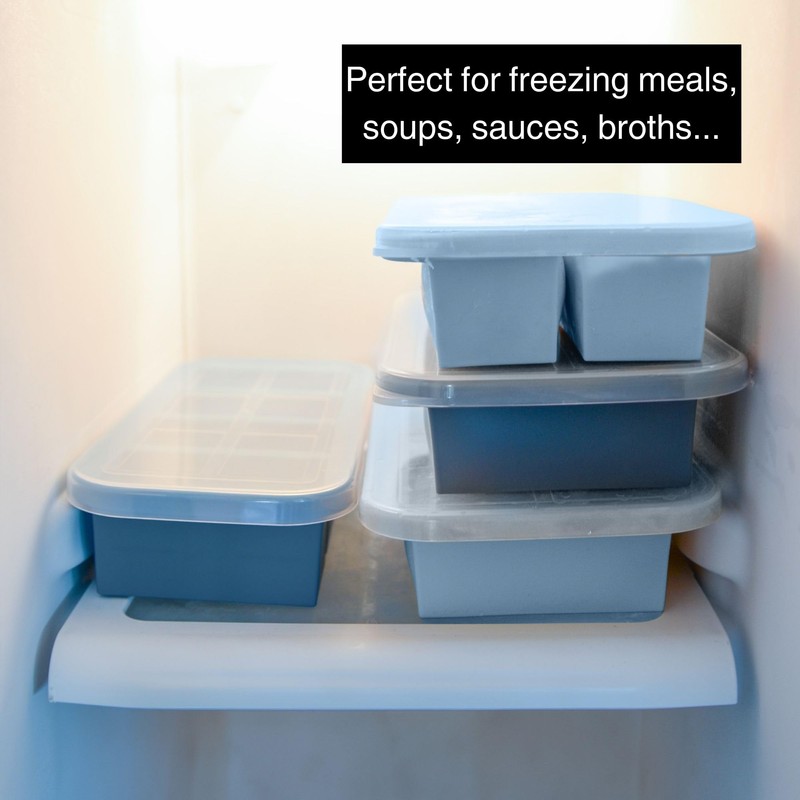 Dotz Soup Freezer Bowl, Perfect for Freezing Soup Cubes, 2