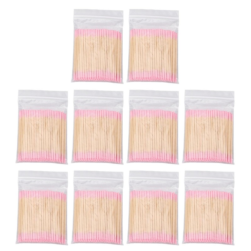 Pomya 100Pcs Pointed Tip Cotton Swabs, Double Precision Tips Cotton