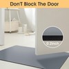 Ultra Thin Non-Slip Bath Rug Fit Under Door 3 Piece,