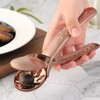 Stainless Steel Chestnut Cutter Tool Rose Gold Cross Shaped Comfortable