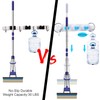 MaoXinTek Mop Holder Stainless Steel Wall Mount Broom Tool Holder
