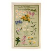Irish Wild Flowers Cotton Tea Towel