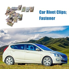 A ABSOPRO U Nut Fairing Clip M5 Speed Fastener Metal Bronze Tone (Set of 25)