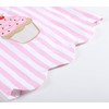 Lil cactus Pink Stripe Cupcake Applique Top and Bloomer Set,