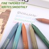 UPENOTE Multicolor Gel Ink Pen,4-In-1 Retractable Ballpoint pens 0.5mm fine
