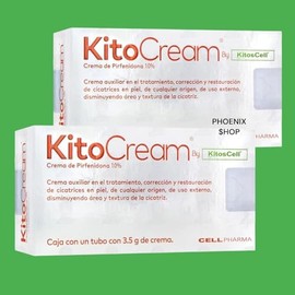 Kito-Cream Crema para Cicatrices 10% Uso Externo | Apoyo en la Apariencia de Cicatrices y Marcas en la Piel | Cuidado Dermatológico | Textura Ligera |