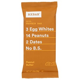 RxBar - Protein Bar - Peanut Butter - Case of 12 - 1.83 oz.