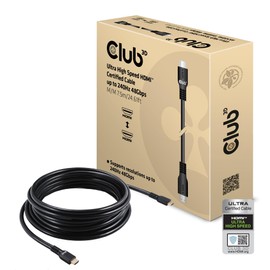 Club3D HDMI 2.1 4K120Hz 8K60Hz 48Gbps Male/Male 7m Ultra High Speed Certified Cable (CAC-1378)