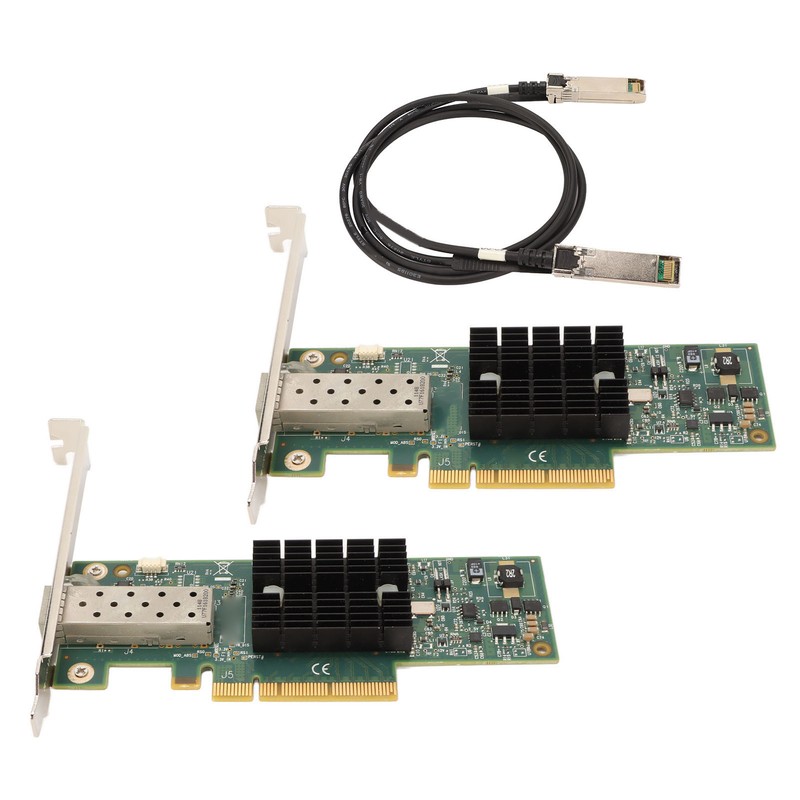 2PCS MNPA19 XTR 10Gb SFP+ PCIE Network Card with 3.28ft