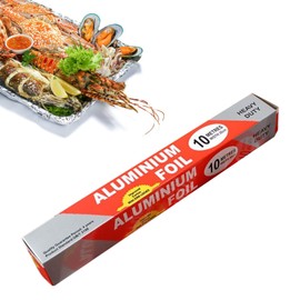 Aluminum Foil Roll - 78.7 x 11.8 Inch Non Stick Aluminum Foil with Cutter - Food Safe Foil Wrap for Home Cooking, Catering, Grilling