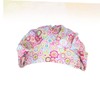 Baluue 3pcs Printed Adjustable Cotton Nurse Hat Stylish Operating Room