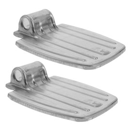 Baluue Elevating Wheelchair Foot Rest Heavy Duty Footplates Easy Installation Universal Fit for Elderly Users