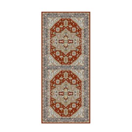 Low Carpet Non-slip Floor Carpet with PVC Backing Large Machine Washable Carpet Bedroom Carpetsize: 40*60cm, color: 17