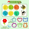 Decebaya Dough Tools for Kids- Play Sets Accessories Include Animal