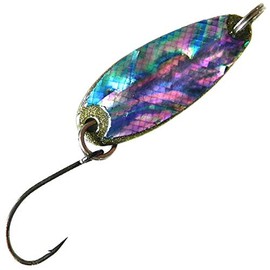 Paladin Trout Spoon Pearlescent Trout Spoon, Weight: 1.6 g, Colour: Pearlescent Rainbow / Gold