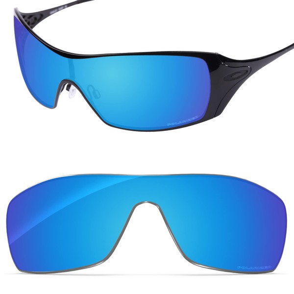 Lentes Tintart Performance compatibles con Oakley Dart polarizadas grabadas, Sky