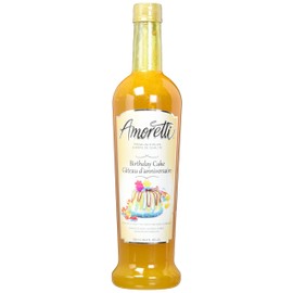 Amoretti Premium Birthday Cake Syrup, 25.4 Fluid Ounce