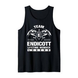 Team ENDICOTT - Lifetime Member Gifts Tank Top