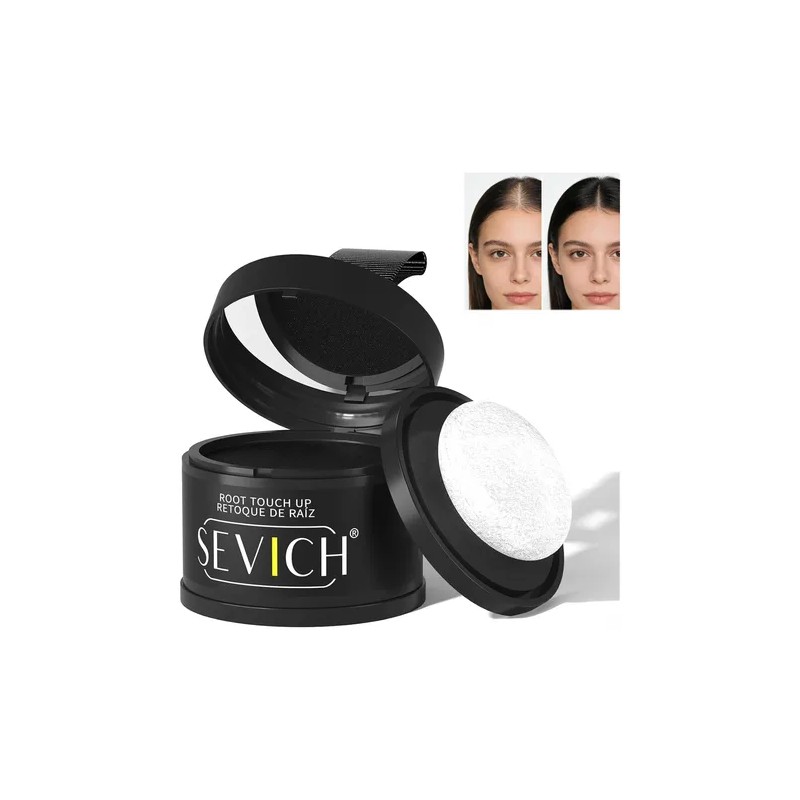 Polvo De Maquillaje Fibra Capilar Cubre Raíz De Cabello