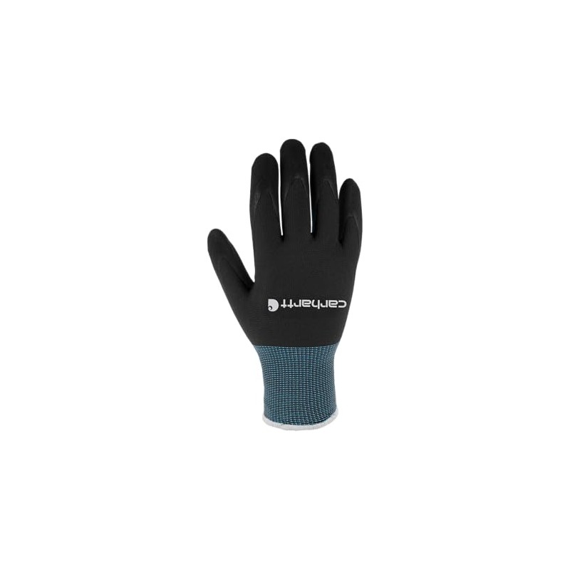Carhartt Men's Nitrile Glove, Black, Large
