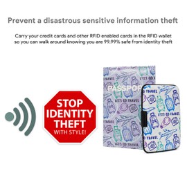 Miami CarryOn RFID Protected Wallet and Passport Cover Set (Let's Go Travel)